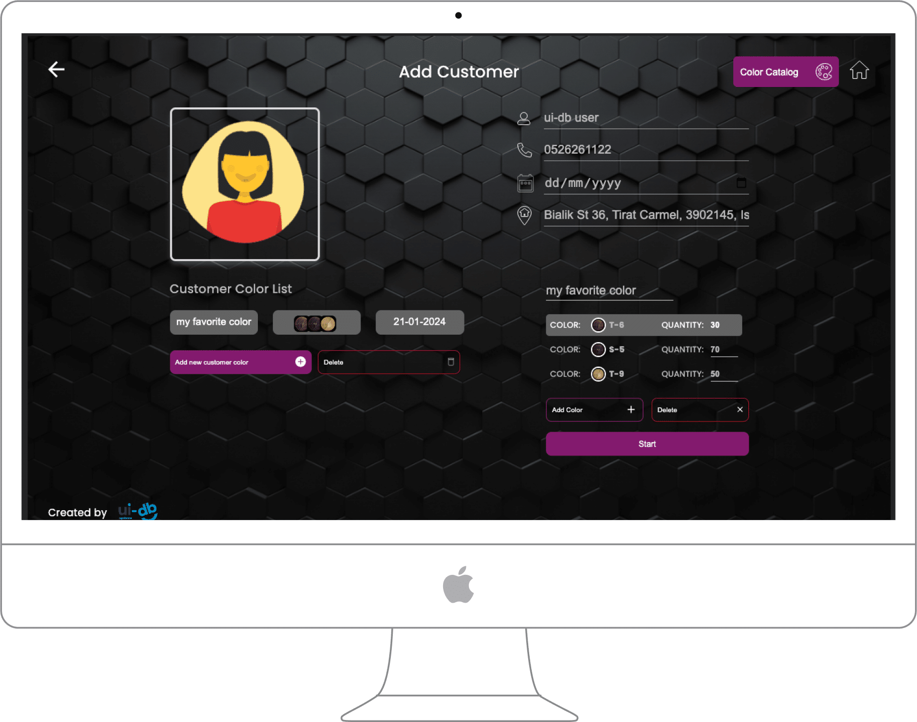We Specified, Designed & Developed the Mixmatch Color System – project overview