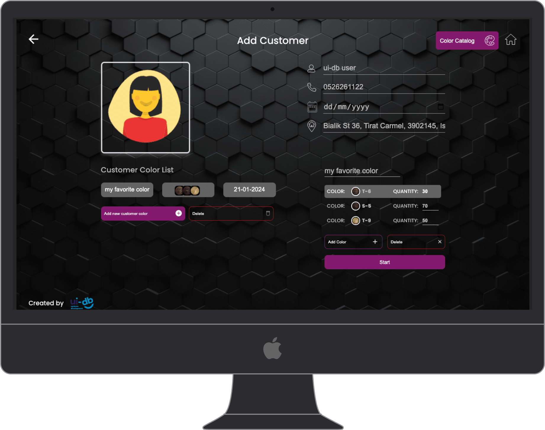 We Specified, Designed & Developed the Mixmatch Color System – goal and solution