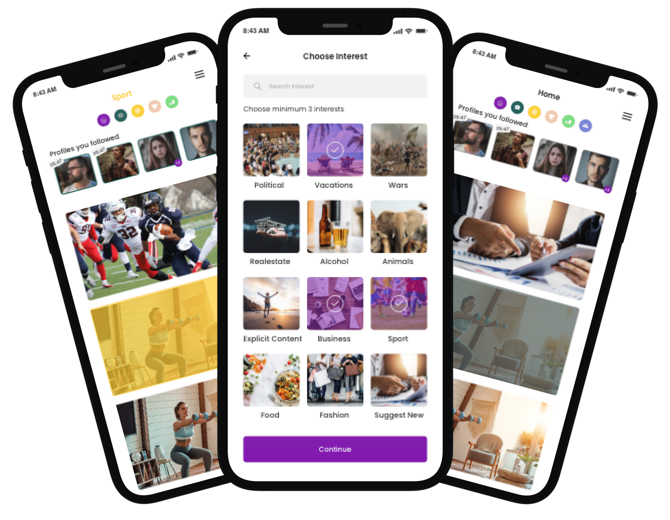 We Specified & Designed the PurpleX App – hero screenshot