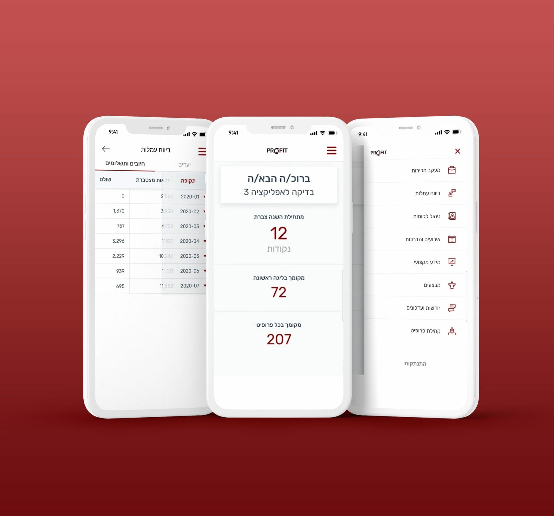 ui-db We Specified, Designed & Developed the Profit App