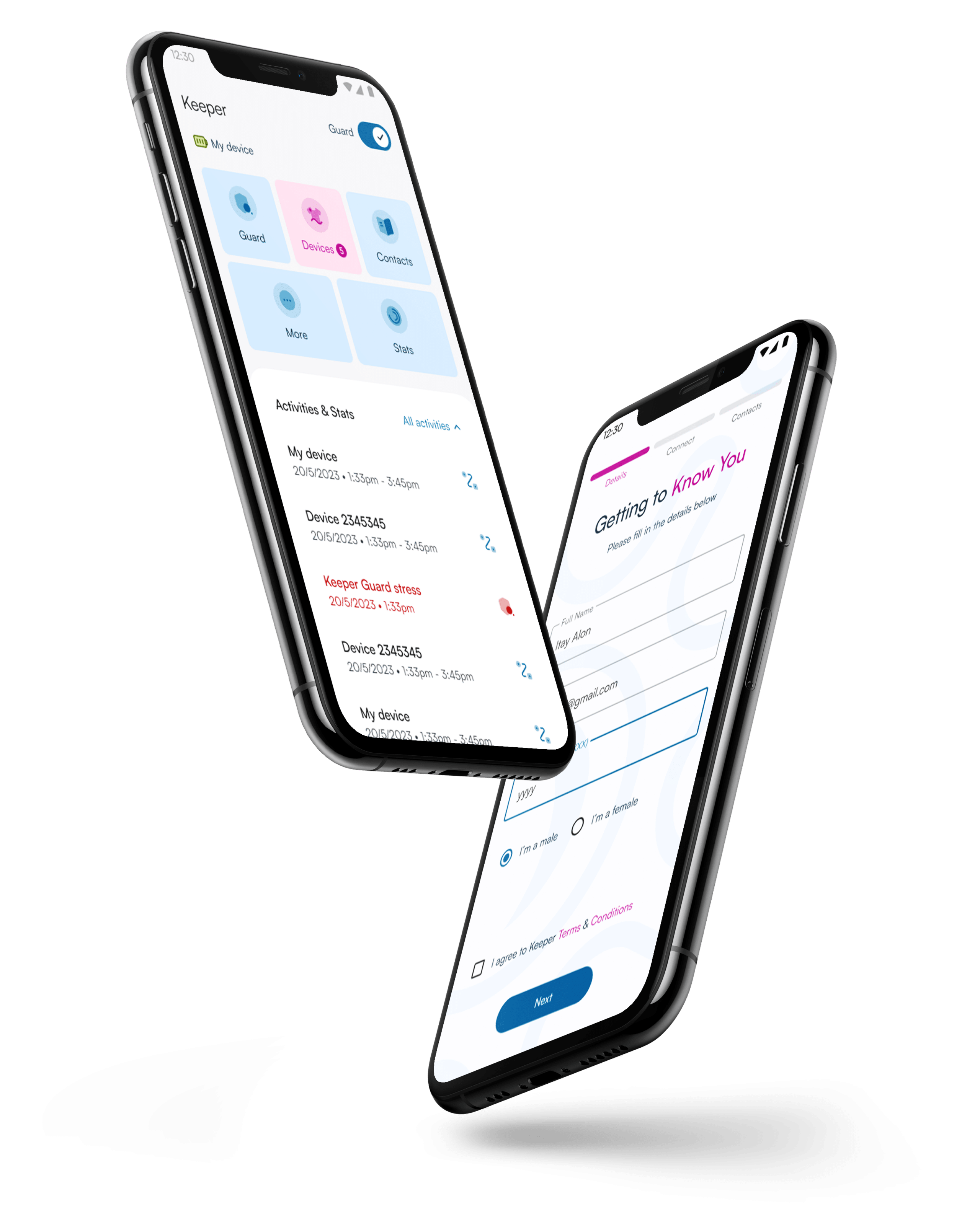 We Specified, Designed & Developed the Keeper System – hero screenshot