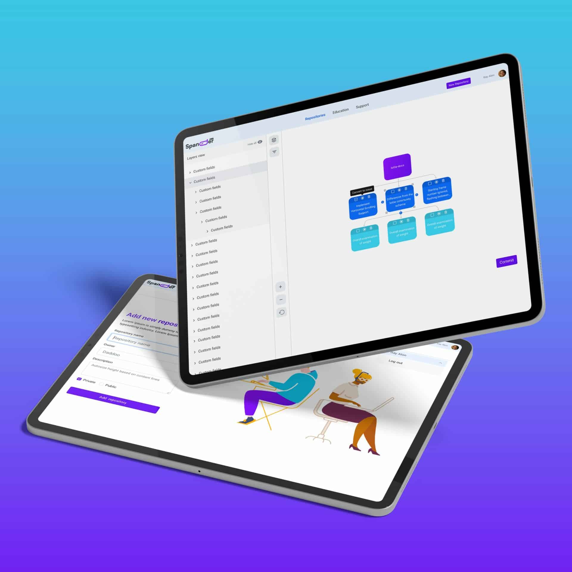ui-db We Specified, Designed & Developed the Spander Platform