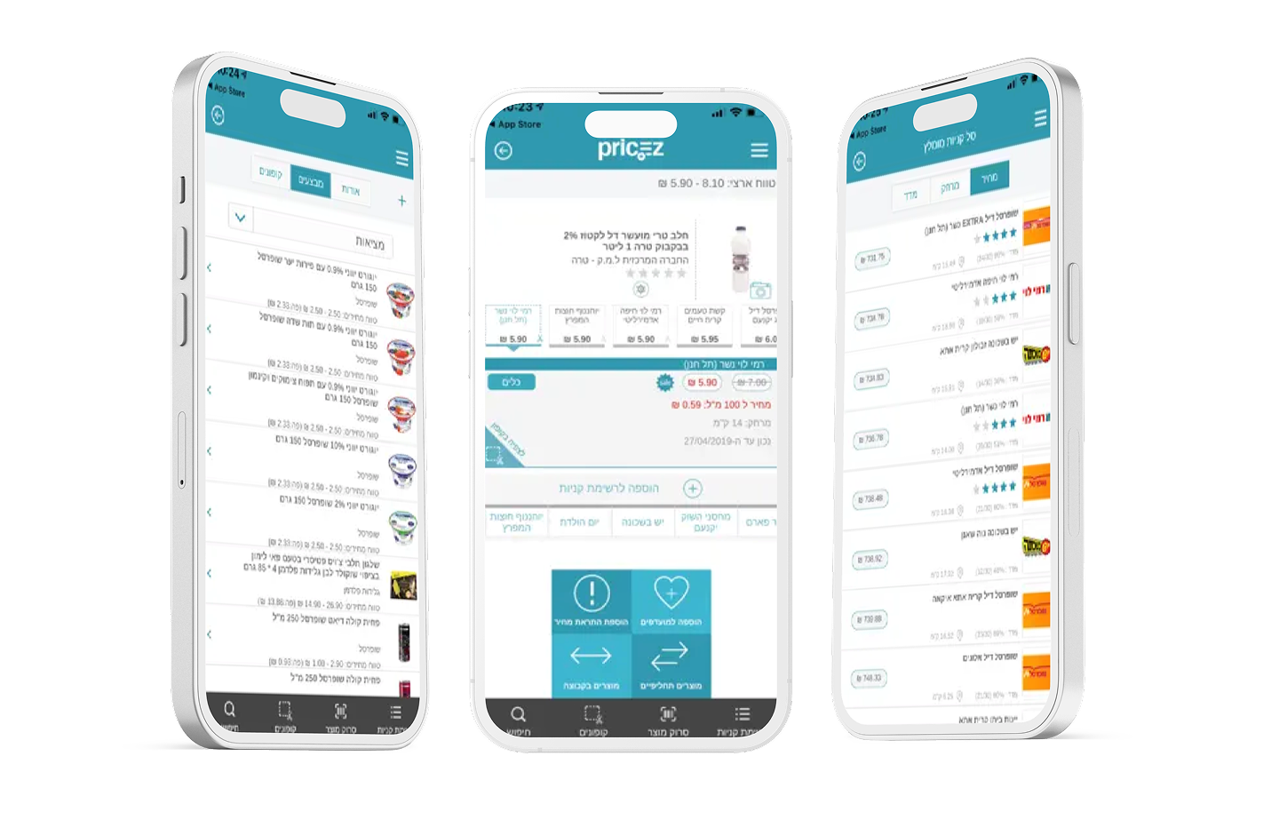 We Specified, Designed & Developed the PriceZ App – project overview